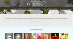 Desktop Screenshot of dixonatwood.com